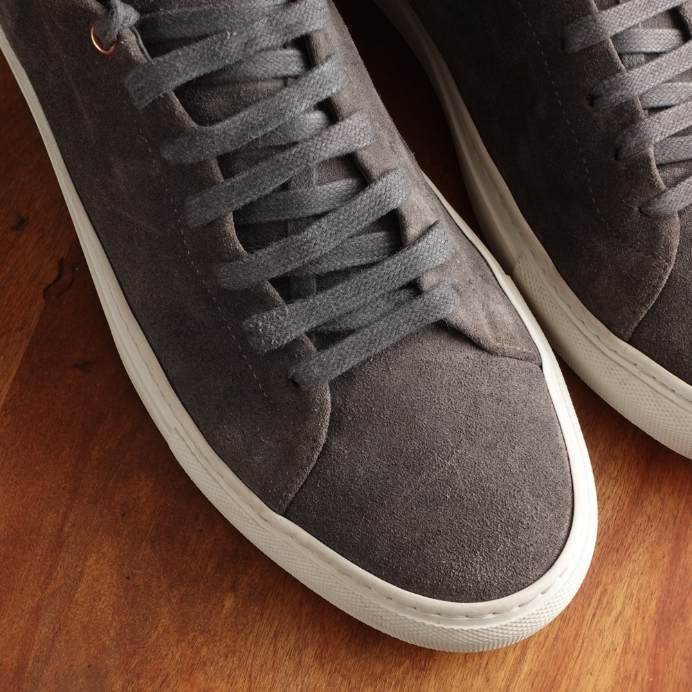Good Man Brand Sneakers Mens Size 9 Gray Edge Modern Casual Contemporary Shoes - Picture 4 of 15